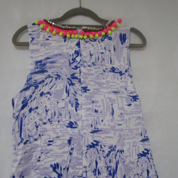 Lilly Pulitzer 8 Mila Shift Dress Rock The Dock - Picture 7 of 8